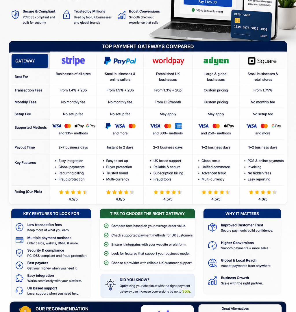 best payment gateway uk