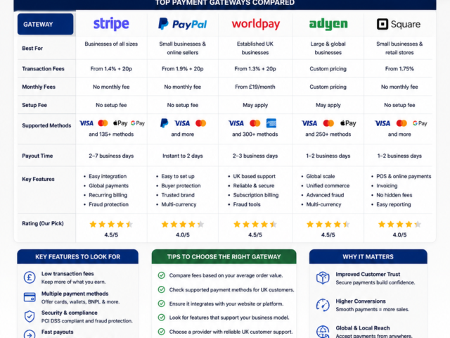 best payment gateway uk