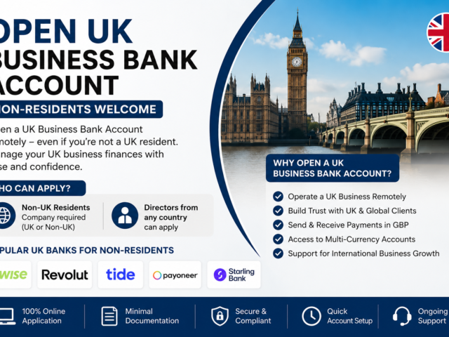 open uk business bank account non resident